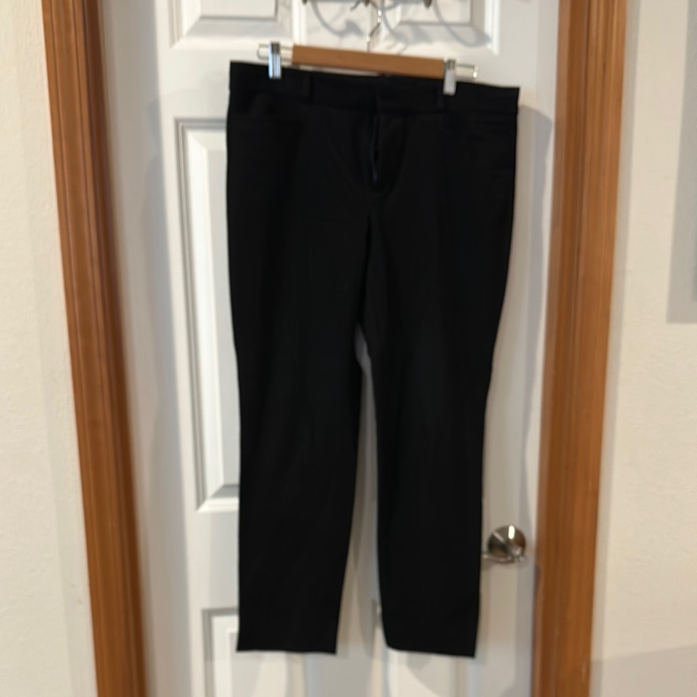 Banana Republic Classic Sloan Black Trousers